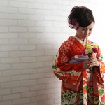京都で成人式前撮り写真撮影のブログ写真