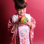 大阪の七五三写真撮影スタジオ・ハニーアンドクランチの3歳女の子和装のフォトギャラリーA041