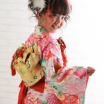 大阪の七五三写真撮影スタジオ・ハニーアンドクランチの7歳女の子和装のフォトギャラリーB093