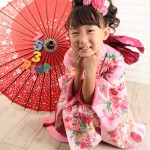 大阪の七五三写真撮影スタジオ・ハニーアンドクランチの7歳女の子和装のフォトギャラリーB182