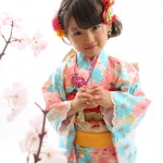 大阪の七五三写真撮影スタジオ・ハニーアンドクランチの7歳女の子和装のフォトギャラリーB205