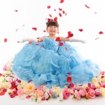 大阪の七五三写真撮影スタジオ・ハニーアンドクランチの3歳女の子洋装（ドレス・きぐるみ）のフォトギャラリーD127