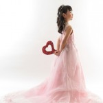 大阪の七五三写真撮影スタジオ・ハニーアンドクランチの7歳女の子ドレス・洋装のフォトギャラリーE269