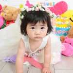 大阪で1歳誕生日写真撮影のブログ写真