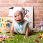 神戸で1歳誕生日写真撮影のブログ写真