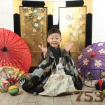 大阪の七五三写真撮影スタジオ・ハニーアンドクランチ の七五三・和装（3〜5歳男の子）のフォトギャラリー